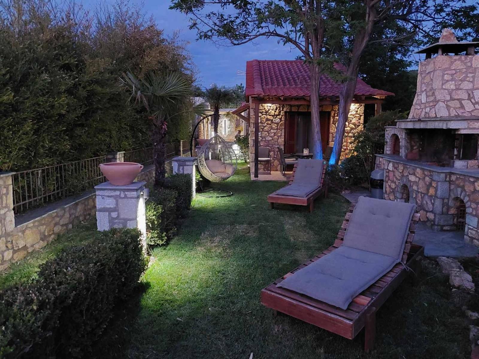 Villa Stone House Maria à Skála Marión Extérieur photo