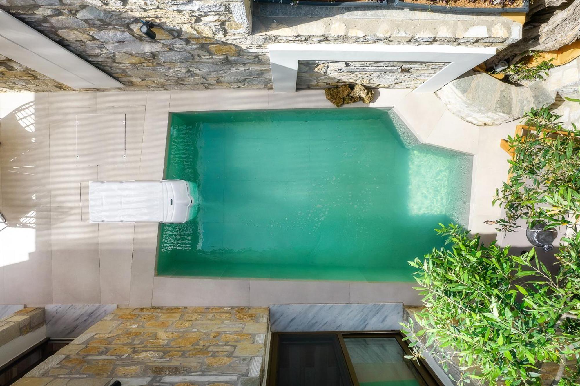 Villa Stone House Maria à Skála Marión Extérieur photo