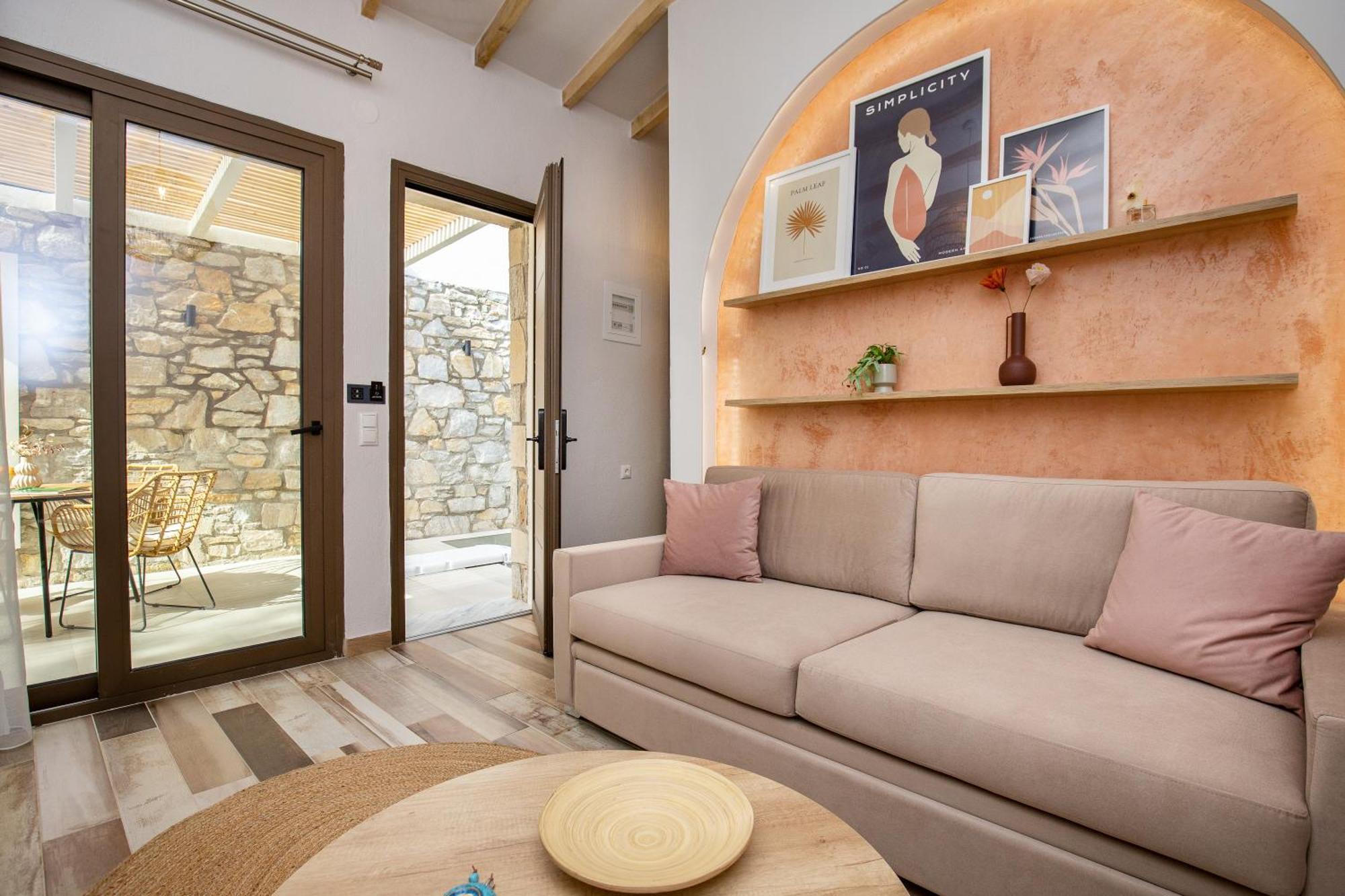 Villa Stone House Maria à Skála Marión Extérieur photo