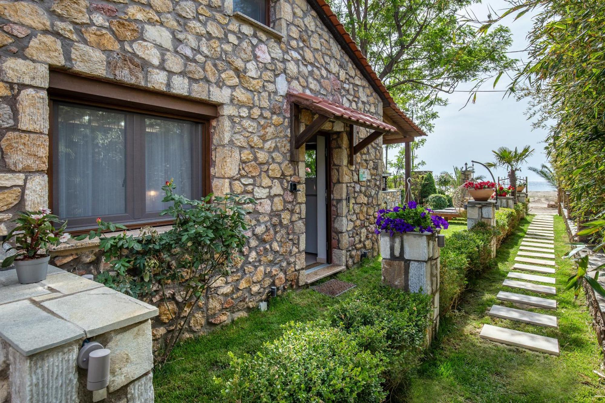 Villa Stone House Maria à Skála Marión Extérieur photo