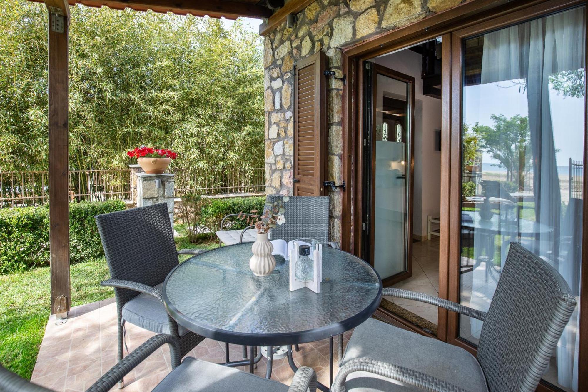 Villa Stone House Maria à Skála Marión Extérieur photo
