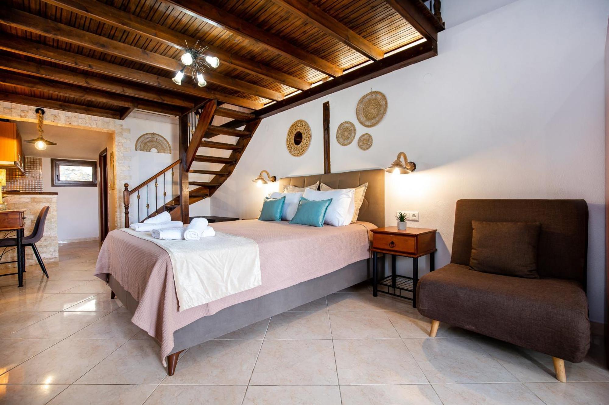 Villa Stone House Maria à Skála Marión Extérieur photo
