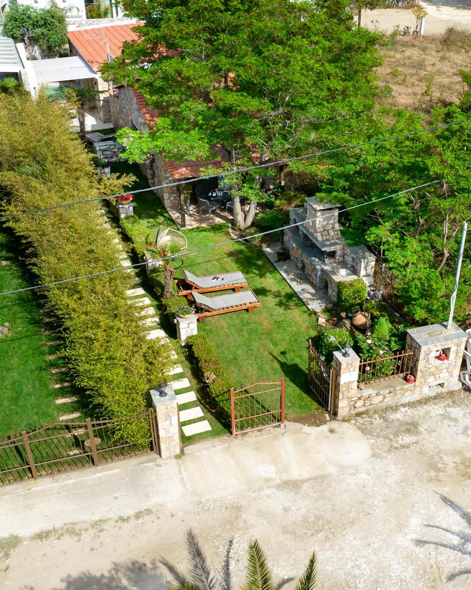 Villa Stone House Maria à Skála Marión Extérieur photo